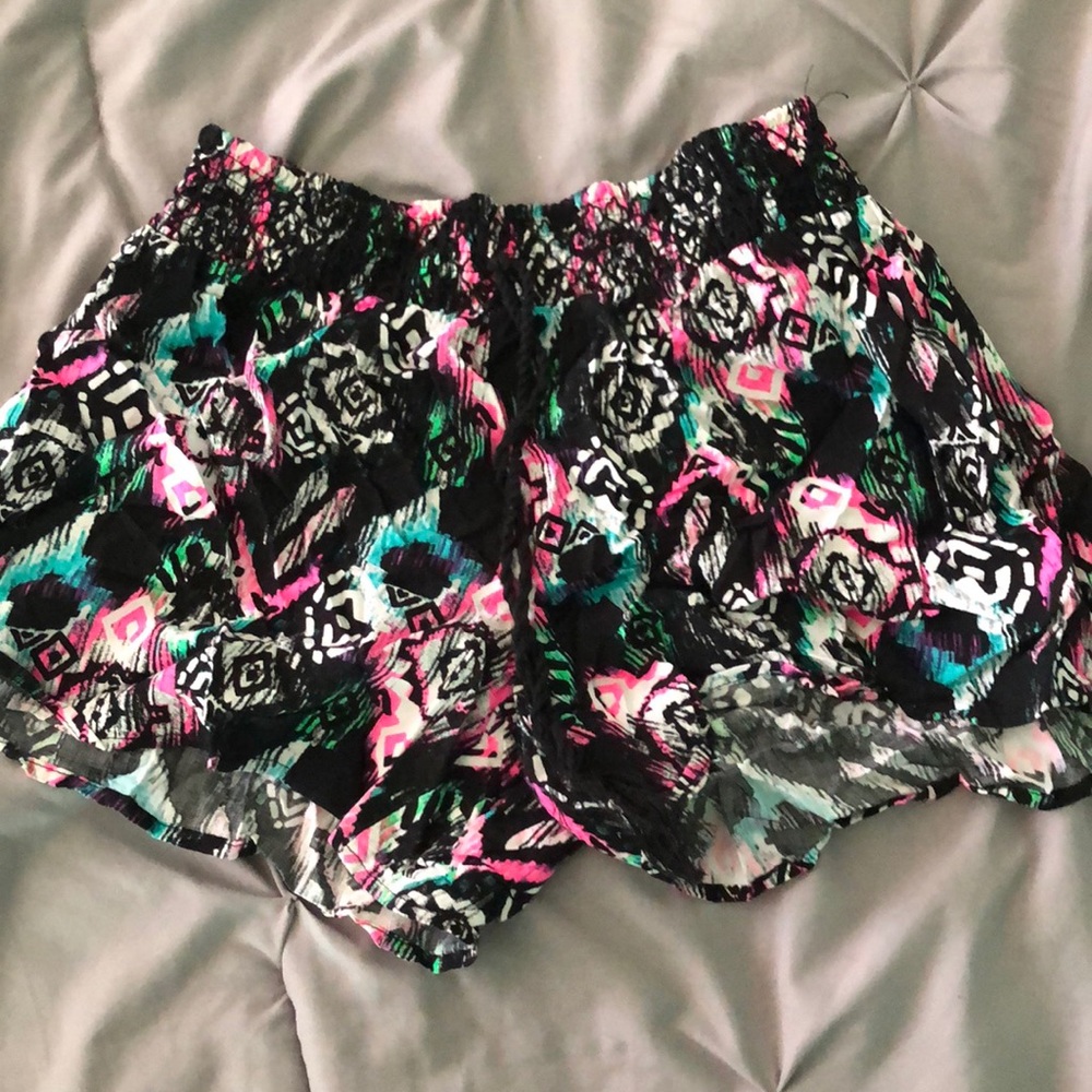 justice colorful shorts